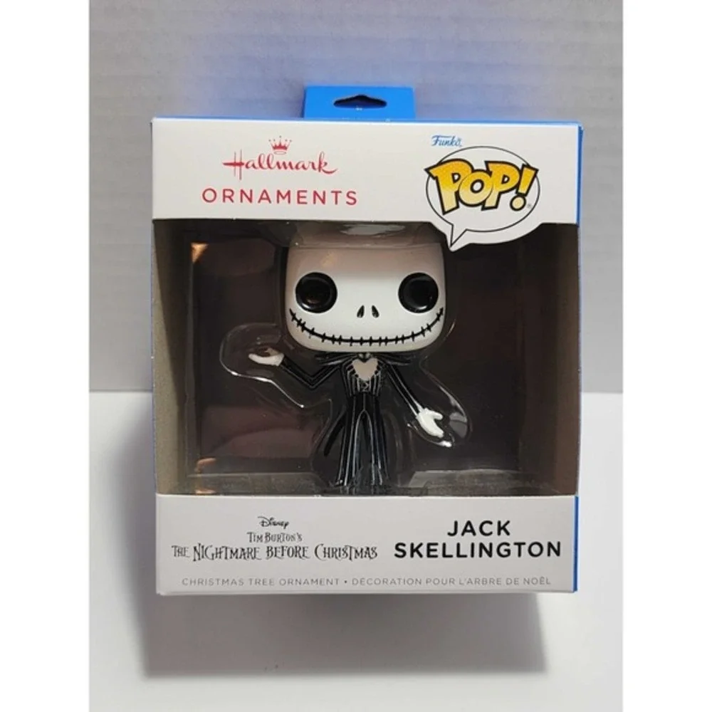 Jack Skellington The Nightmare Before Christmas FUNKO POP! Hallmark Ornament NEW